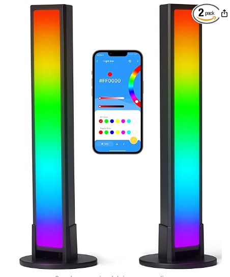 Con un increíble descuento del 40%, estas barras de luz LED están disponibles por tan solo $29.99 en lugar de $49.99. Aprovecha esta oportunidad para darle vida a tu espacio de juego con iluminación RGB de alta calidad a un precio irresistible.