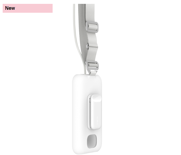 Haz espacio para la inmersión. Con el soporte de batería Belkin, lleva tu Vision Pro al siguiente nivel. Coloca la batería de manera conveniente y sumérgete en la realidad virtual sin restricciones. ¡La libertad nunca fue tan fácil!
