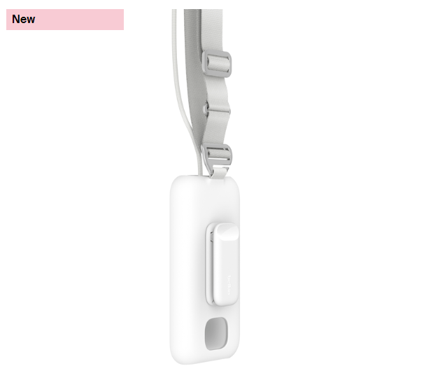 Haz espacio para la inmersión. Con el soporte de batería Belkin, lleva tu Vision Pro al siguiente nivel. Coloca la batería de manera conveniente y sumérgete en la realidad virtual sin restricciones. ¡La libertad nunca fue tan fácil!