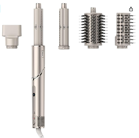 El cepillo secador shark en color beige claro es uno de los más virales, además hay quienes aseguran que es la verdsiín económica de la Dyson Airwrap