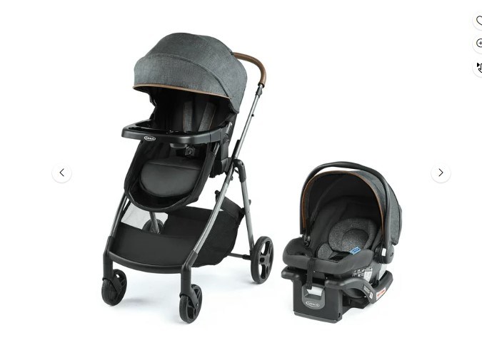 Adquiere el Graco Modes Trio Travel System hoy por $229.00, antes $269.00, ahorrando $40.00. Con 4.7 estrellas basadas en 2266 reseñas, este sistema es la opción confiable para padres que buscan calidad y conveniencia en cada viaje.