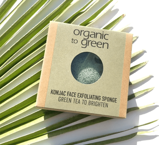 Esponja de té verde