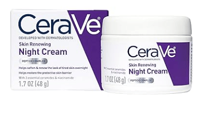 Renueva tu piel por las noches con la crema CERAVE