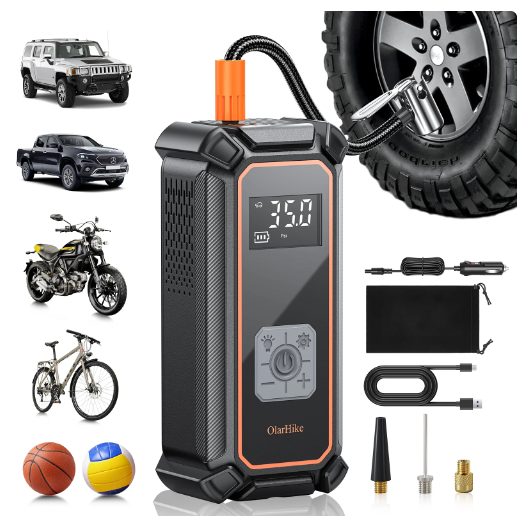 Inflador de neumáticos grande inalámbrico