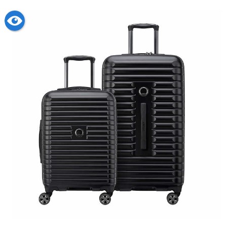 Experimenta el lujo en tus viajes con el juego de baúles rígidos Delsey. Calificado con 4.3 estrellas por 237 usuarios, este conjunto combina durabilidad y elegancia. Ahorra $30 y viaja con estilo y tranquilidad.