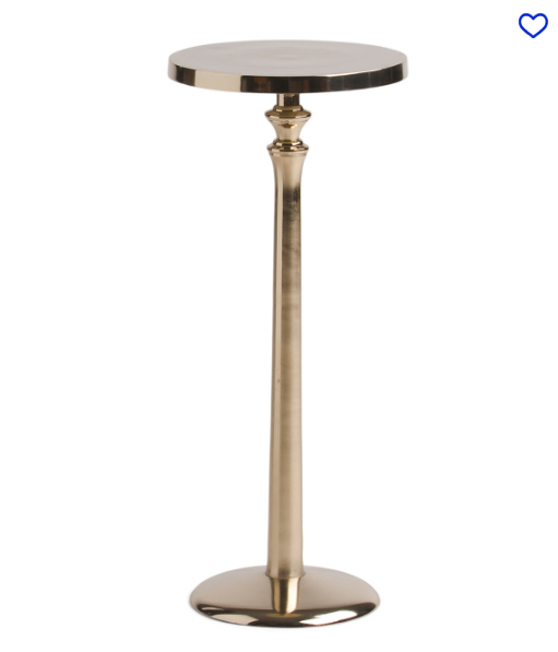 VISTAZO RÁPIDO te presenta la Mesa de Bebidas. Elegancia y practicidad en metal, un complemento perfecto.