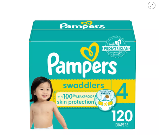 Protección y comodidad con Pañales Pampers Swaddlers. Con 70270 reseñas y 4.8 estrellas, obtén tu paquete a solo $44.99. ¡Ahorra!