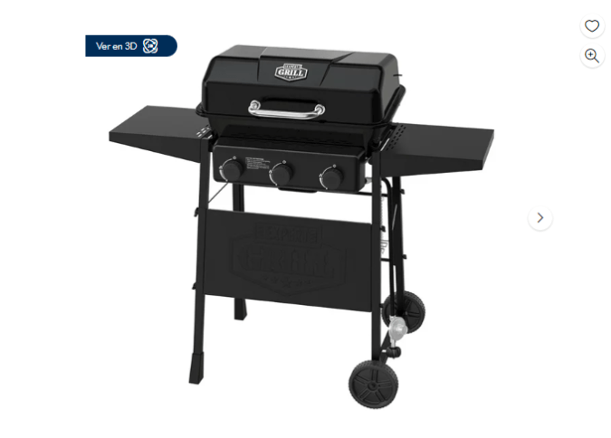 La Parrilla de gas propano de 3 quemadores Expert Grill es la elección perfecta para los amantes de la parrilla. Con 1913 opiniones y una calificación de 4.2/5, esta parrilla garantiza un rendimiento excepcional. Aprovecha la oferta actual y mejora tus momentos al aire libre.