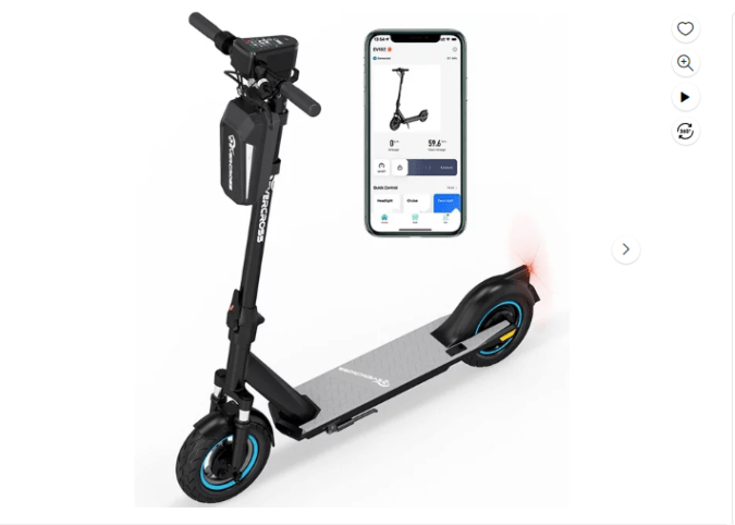 Scooter Eléctrico Evercross: 885 reseñas, 4.6 estrellas. Ahorra $220. Oferta única: $379.99. Movilidad moderna para adultos y adolescentes.
