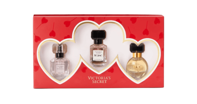 Tres perfumes Victorias Secrets