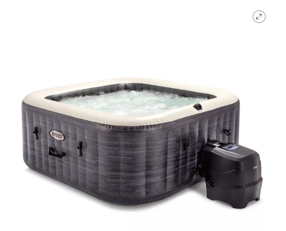 Disfruta de la comodidad de un spa en casa con el Intex PureSpa Plus. Este jacuzzi inflable, con 15 reseñas y una calificación de 4 estrellas, está disponible por $669.99 (rebajado desde $1,009.99). Aprovecha el descuento del 34% al realizar tu compra en línea y transforma tu hogar en un oasis de relajación.