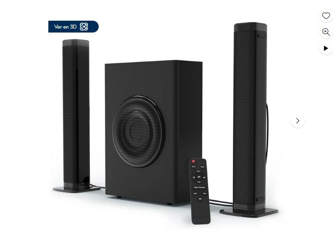 Con una calificación de 4.5 estrellas basada en 1398 reseñas, esta barra de sonido ofrece versatilidad con opciones de conectividad como Bluetooth, HDMI-ARC, AUX y Opt. Aprovecha el descuento actual de $110.00 y llévate la tuya por solo $89.99 en lugar de $199.99. ¡Mejora tu experiencia auditiva hoy mismo!