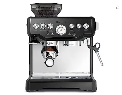 Haz de cada taza de café una experiencia excepcional con la cafetera expreso Breville The Barista en sésamo negro. Clasificada como el número uno en su categoría y con más de 23,973 calificaciones de 4.6 estrellas, esta máquina es la opción definitiva para los aficionados al café. ¡Aprovecha la oferta relámpago en la tienda de Breville y disfruta de un 20% de descuento sobre el precio recomendado, además de devoluciones gratuitas!