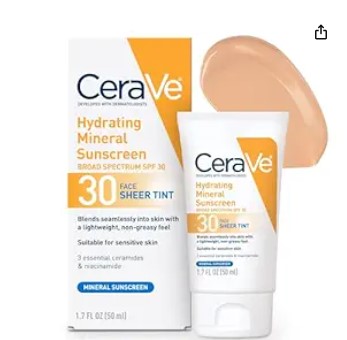 Obtén una defensa solar completa con el Protector Solar Tintado de CeraVe, que combina SPF 30 y una fórmula mineral hidratante. Con una sólida calificación de 4.4 estrellas y 54,517 opiniones, este producto está diseñado para dejar tu piel protegida y con un tono saludable. A un precio accesible de US$12.62, asegura tu bienestar cutáneo sin comprometer tu bolsillo.