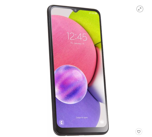 Mantente conectado en todo momento con el Samsung Galaxy A03s. Su almacenamiento de 32GB y conectividad 4G lo hacen ideal. Ahorra un 17% en Target.