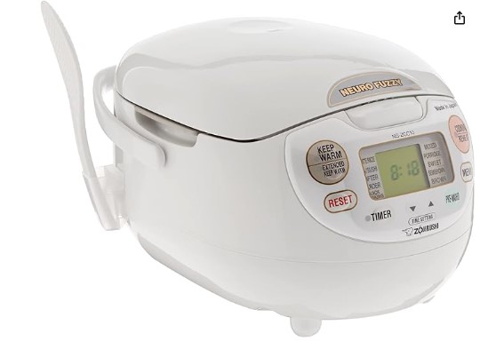 Sumérgete en la comodidad y la calidad con la olla arrocera Zojirushi, ahora con un 25% de descuento en Amazon. Con una capacidad de 5,5 tazas, programas especializados y accesorios incluidos, esta olla garantiza una experiencia culinaria excepcional. ¡Aprovecha la oferta antes de que se agote!