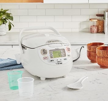 Obtén la mejor olla arrocera Zojirushi con un descuento increíble del 25%. Olvídate de los problemas al cocinar arroz y descubre por qué esta olla se llevó el primer lugar en nuestras recomendaciones. ¡Aprovecha ahora la oportunidad de mejorar tu cocina!