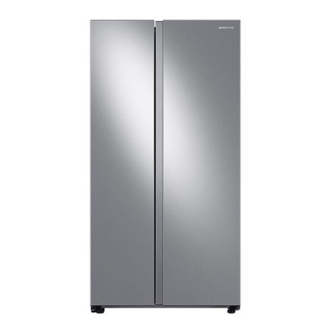 Refri de dos puertas color plataado en oferta especial en Sam´s Club