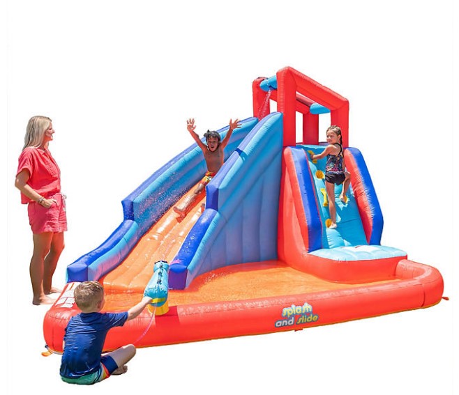 Descubre la alegría del verano con este tobogán inflable, diseñado para la diversión y la seguridad. ¡Sumérgete en las risas y ahorra con esta oferta exclusiva de Sam's Club!