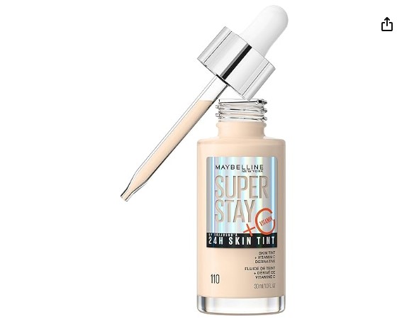Disfruta de una base ligera y de larga duración con el tinte para piel Maybelline Super Stay Up. Su fórmula resistente al calor te mantiene con un aspecto fresco y radiante, mientras que la vitamina C ayuda a nutrir tu piel bajo el sol.