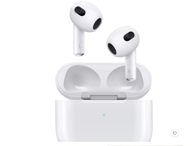 Sumérgete en la música con los AirPods de última generación. Con una calificación de 4.3 estrellas y 1445 reseñas, estos auriculares inalámbricos ofrecen una experiencia auditiva excepcional. Aprovecha la oferta especial y ahorra $20.00 (12% de descuento) hoy.
