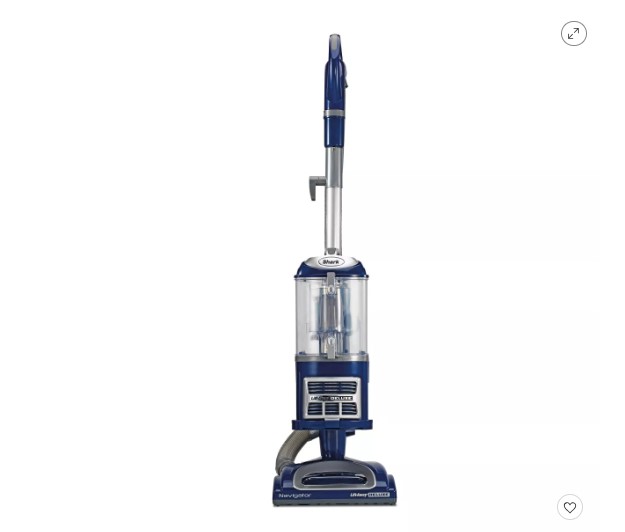 La Aspiradora Vertical Shark Navigator Lift-Away Deluxe en azul es la herramienta perfecta para mantener tus pisos limpios y frescos. Con su diseño ergonómico y tecnología avanzada, esta aspiradora hace que la limpieza sea una tarea fácil. ¡Aprovecha el descuento especial de Target y disfruta de un hogar más limpio hoy mismo!