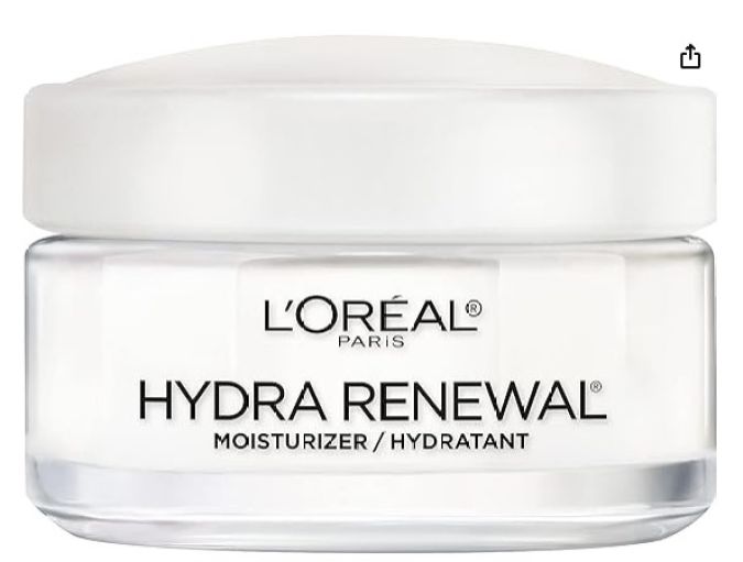 Experimenta una hidratación duradera con la crema L'Oreal Paris Hydra-Renewal. Formulada para todo tipo de piel, esta crema facial deja tu piel fresca y saludable, proporcionando una barrera protectora contra la humedad durante todo el día.