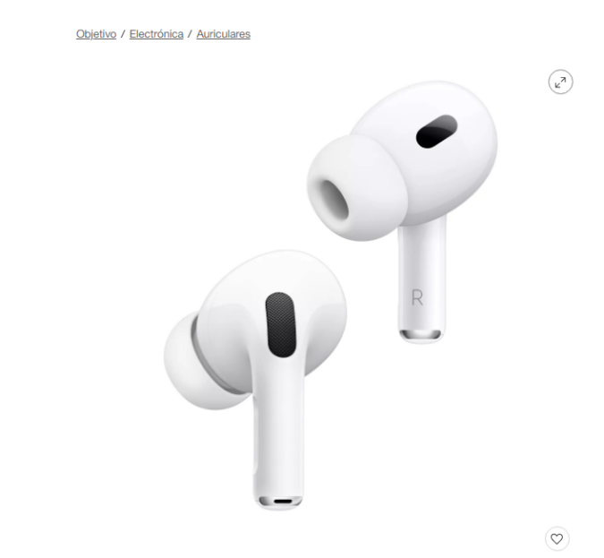 : Los AirPods Pro de segunda generación ofrecen una experiencia auditiva superior con su cancelación activa de ruido y ajuste personalizable. Sumérgete en tu música favorita y disfruta de una calidad de sonido excepcional en cualquier lugar.