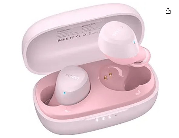 Sumérgete en un sonido excepcional con los auriculares inalámbricos TOZO A1 Mini. Diseñados para ofrecer una experiencia auditiva envolvente, estos auriculares combinan calidad de audio premium con comodidad duradera. Su micrófono incorporado permite realizar llamadas con manos libres, brindando conveniencia adicional. 