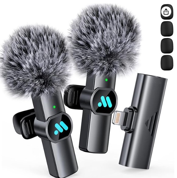 Haz que tus grabaciones destaquen con el micrófono inalámbrico Lavalier de Leettus: con una calificación de 4.3 sobre 5 estrellas y más de 900 calificaciones, es la elección confiable para aquellos que buscan calidad a un precio accesible.