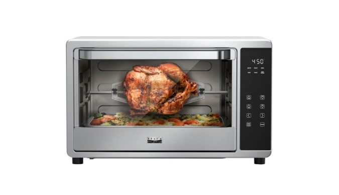 Con esta versátil unidad, puedes cocinar tus platillos favoritos de manera rápida y eficiente, sin ocupar mucho espacio en tu cocina. Su diseño compacto y funciones múltiples hacen que sea una adición conveniente y práctica a tu hogar.