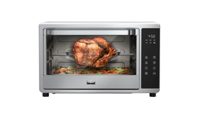 Con esta versátil unidad, puedes cocinar tus platillos favoritos de manera rápida y eficiente, sin ocupar mucho espacio en tu cocina. Su diseño compacto y funciones múltiples hacen que sea una adición conveniente y práctica a tu hogar.