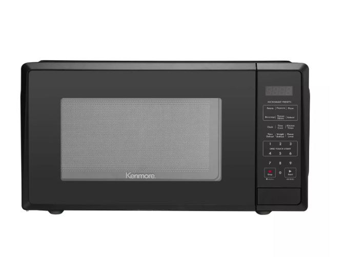 Con su capacidad de 1.1 pies cúbicos y su potencia confiable, este microondas es perfecto para calentar y cocinar una variedad de alimentos, ofreciéndote una solución conveniente para tus necesidades diarias de cocina.