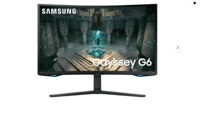 Sumérgete en la acción con el monitor de juegos Samsung Odyssey de 27 pulgadas, que ofrece una experiencia visual envolvente con su pantalla curva de alta definición. Disfruta de gráficos nítidos y suaves gracias a su frecuencia de actualización de 240Hz y su tiempo de respuesta ultrarrápido de 1ms.