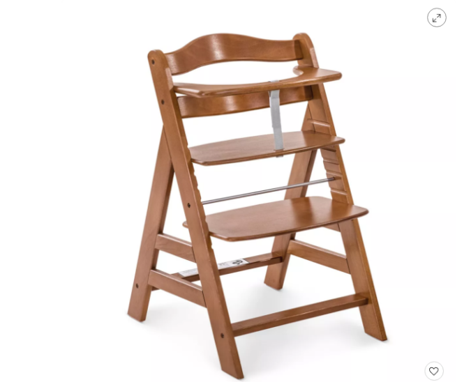 El asiento de trona Hauck Alpha+ Grow Along está diseñado para crecer junto con tu hijo. Fabricado en madera resistente, ofrece durabilidad y un ajuste adaptable que lo hace adecuado para bebés y niños pequeños hasta un peso máximo de 198 lbs.