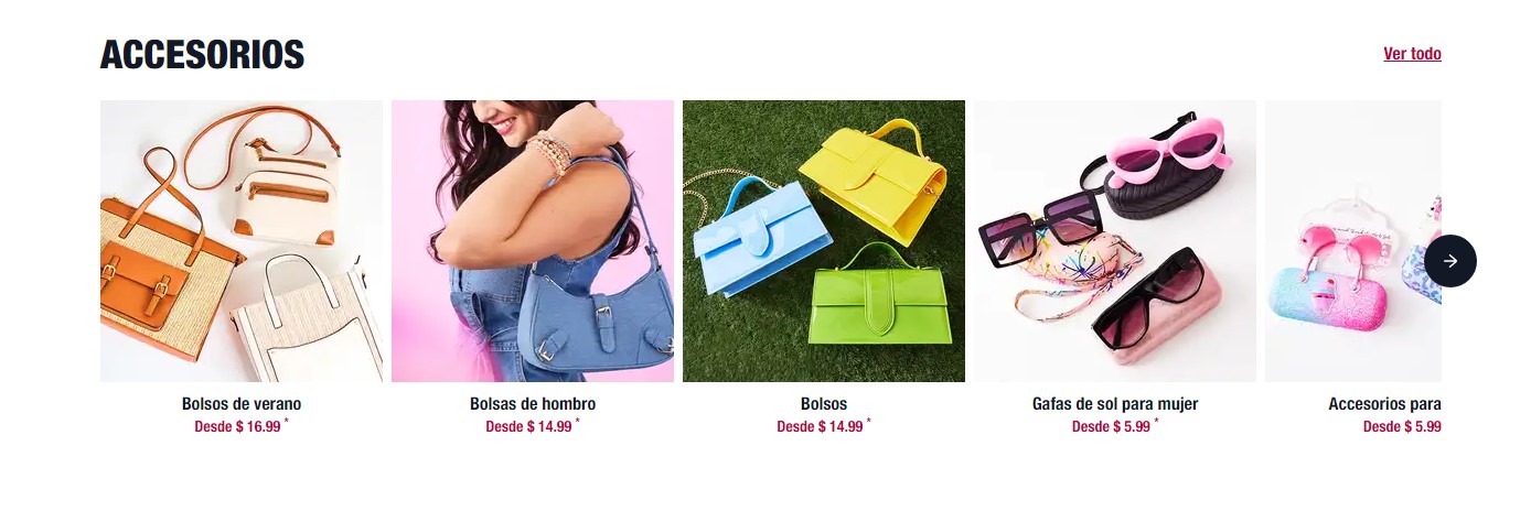 Ofertas en accesorios