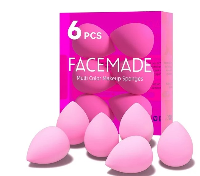 Set de esponjas color fucsia