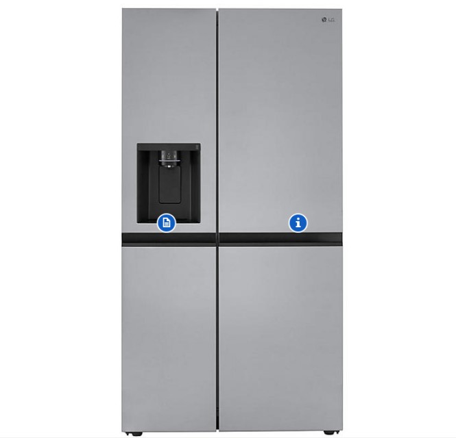 El refrigerador de 27 pies cúbicos de LG ofrece una combinación perfecta de capacidad y rendimiento. Con su diseño inteligente y sus características innovadoras, este refrigerador hace que sea fácil mantener tus alimentos frescos y organizados.