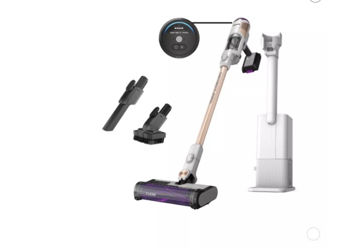 Descubre la limpieza inteligente con el sistema Shark Detect Pro. Con cepillo giratorio QuadClean y ahorro garantizado.