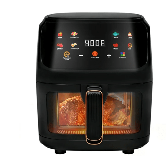 Con su ventana visible, puedes monitorear el proceso de cocción sin necesidad de abrir la tapa, lo que ayuda a mantener la temperatura y la humedad ideales para resultados perfectos en cada comida.