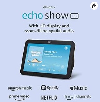 Transforma cualquier hogar en un espacio inteligente con el Echo Hub: desde activar y desactivar el sistema de seguridad de Ring hasta reproducir música en cualquier habitación, este dispositivo diseñado para proteger la privacidad brinda una experiencia completa para mamá en su día especial.