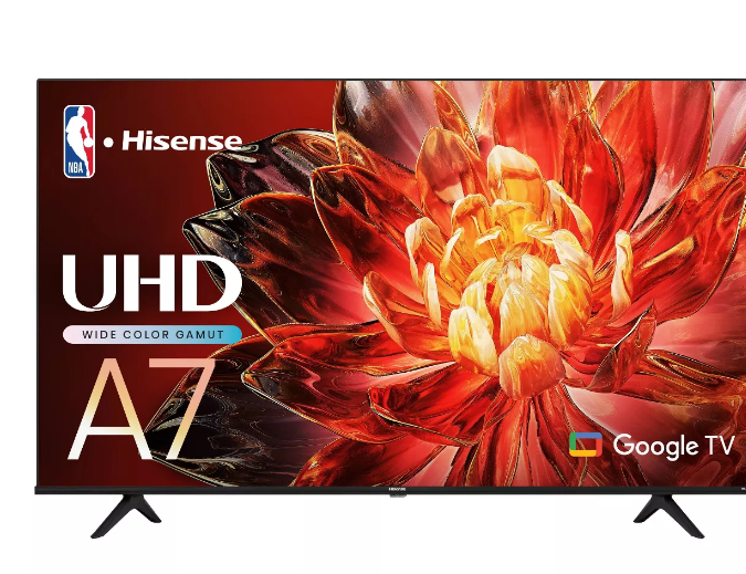 Con su pantalla de 43 pulgadas y tecnología Smart Google, el televisor Hisense 43" 4K UHD ofrece una experiencia de visualización impresionante para toda la familia. Aprovecha el descuento especial y lleva la calidad del cine a tu sala de estar.