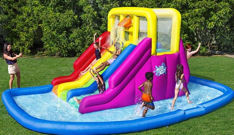 Resbaladizo de colores para niños 