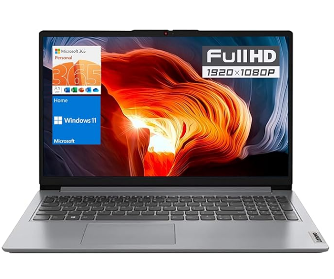 Además de su potente rendimiento, la laptop LENOVO IdeaPad 1 viene con Windows 11 Home preinstalado y un año de Office 365, ofreciéndote una experiencia completa desde el primer momento que la enciendes.