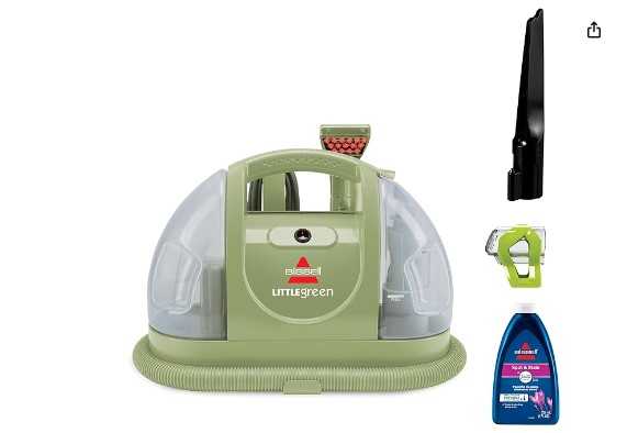 Ahorra un 20% en el BISSELL Little Green en Amazon. Limpiador portátil perfecto para detalles de automóviles y más. ¡No te pierdas esta oferta!