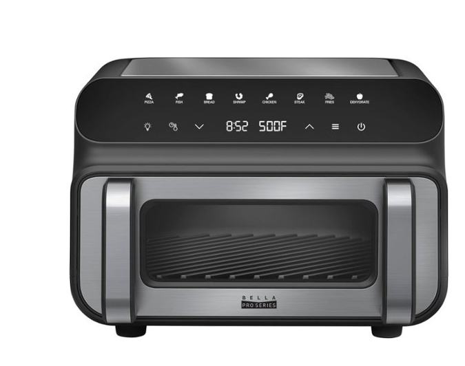 Serie Bella Pro - Parrilla Interior y Freidora de Aire 5 en 1