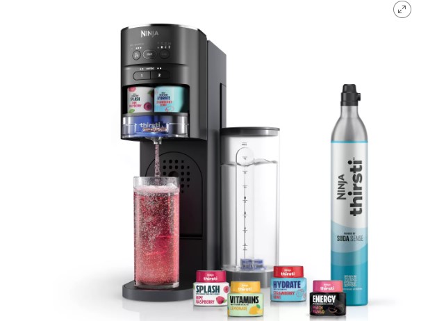 Prepara bebidas frías y calientes con el sistema Ninja Thirsti, ahora en oferta por $149.99 en Target. Ahorra $30.00 en esta compra exclusiva en línea. ¡Solo hoy, 23 de mayo!