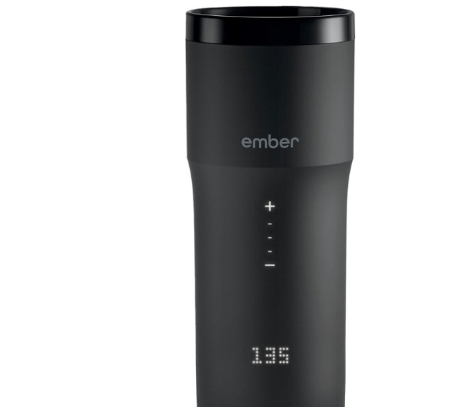 Taza inteligente color negro 