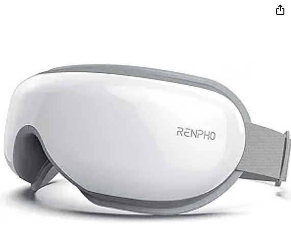 Experimenta una relajación total con el Renpho Eyeris. Combina masaje de presión, calor y vibración para aliviar el cansancio ocular y los dolores de cabeza. ¡Consíguelo ahora con un 60% de descuento!