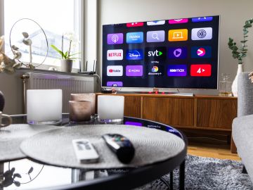 No te pierdas la oferta de la SAMSUNG DU8000: Smart TV 4K de 50" por $447.99. Tecnología avanzada, diseño elegante y funcionalidades inteligentes.